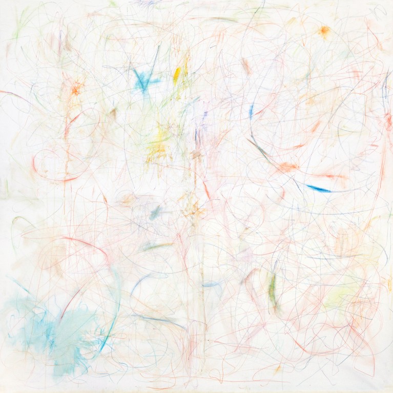 Pablo Manso. CALMA - pencil on canvas â€” 200 cm x 200 cm - 2019